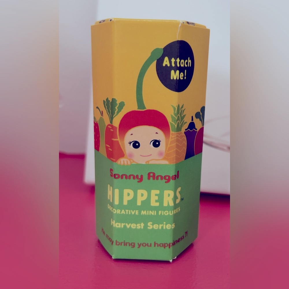 Sonny Angel Hippers Harvest Series fruit vegetable mini figure attach NWT Apple - Picture 7 of 8